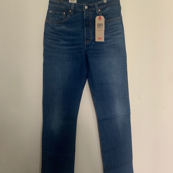 NWT Levi’s 501 Original High Rise Straight Leg 32 x 32 - Picture 2 of 7